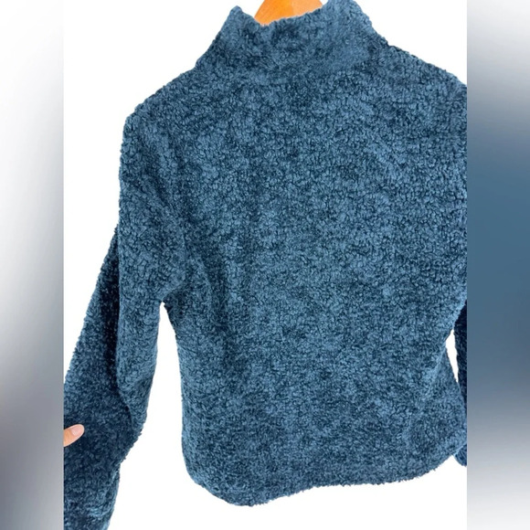 Pendleton Sherpa fuzzy and wool zip front jacket women’s small - Picture 3 of 9